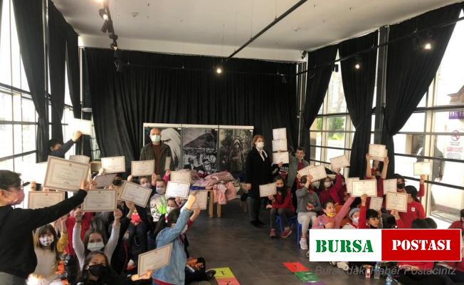 10 bin çocuk müzede eğitim aldı