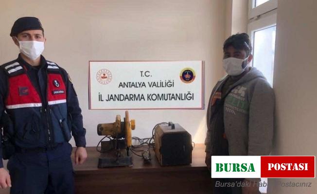 10 bin TL’lik inşaat malzemesi çalan şüpheli yakalandı
