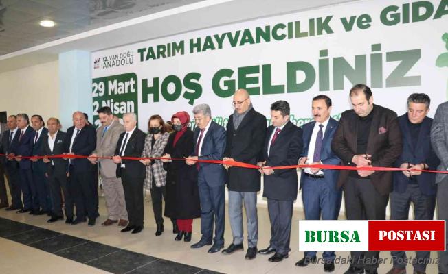 12. Van Doğu Anadolu Tarım Hayvancılık ve Gıda Fuarı kapılarını açtı
