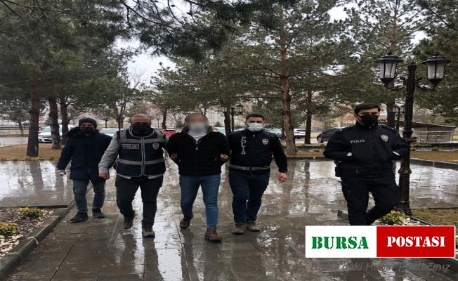 21 ayrı bilişim dolandırıcılığı suçundan aranan şüpheli Tercan polisince yakalandı