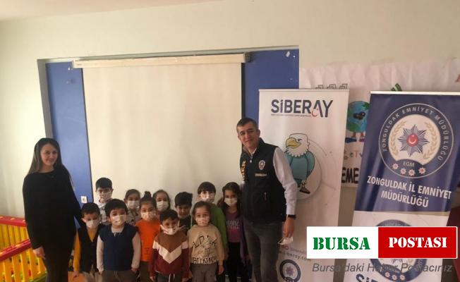 7 bin 187 öğrenciye Siberay farkındalık eğitimi