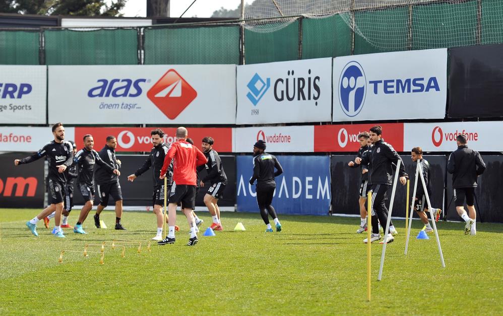 Beşiktaş, Trabzonspor maçı hazırlıklarına devam etti