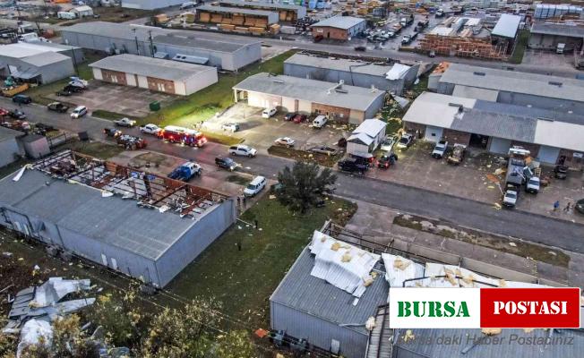 ABD’de dev hortum ortalığı savaş alanına çevirdi