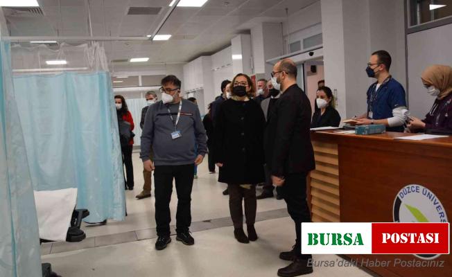 Acil servis sarı alanı yeniden düzenlendi