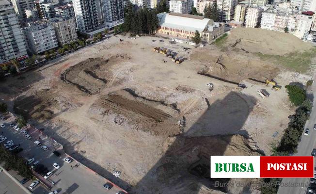 Adana’da Millet Bahçesi’nin yapımına başlandı