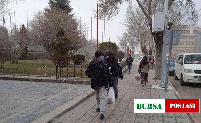 Afyonkarahisar’da kar yağışı