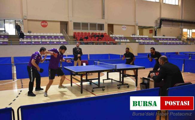 Afyonkarahisar’da masa tenisi müsabakaları sona erdi