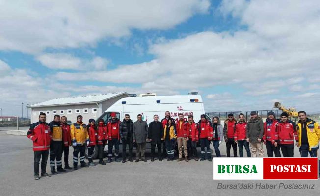 Afyonkarahisar’da UMKE ekine Ambulans Sürüş Teknikleri ve Arazi Sürüş Teknikleri eğitimi