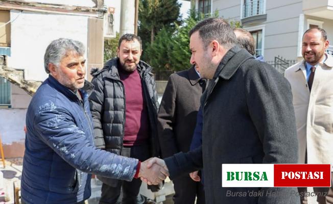 AK Parti İl Başkanı Bağatar’dan evi yanan vatandaşlara ziyaret