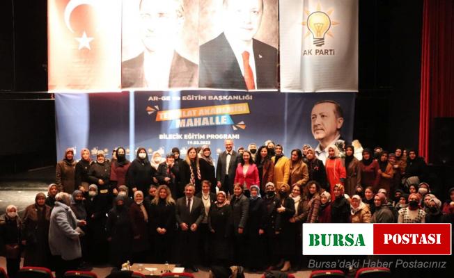 AK Parti Teşkilat Akademisi Mahalle Eğitim Programı Bilecik’te yoğun katılım ile gerçekleştirildi