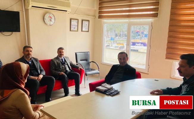 AK Parti Teşkilatından İHA’ya ziyaret