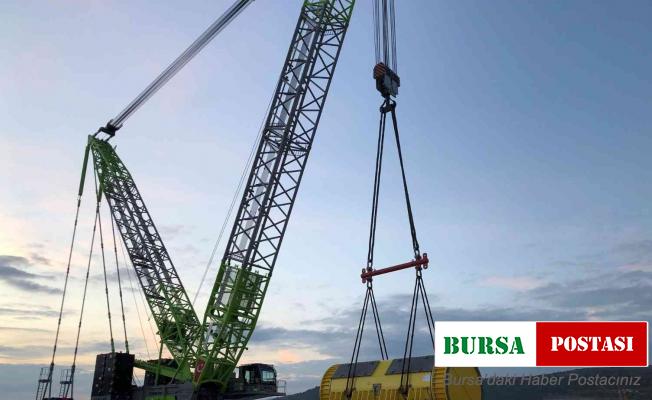 Akkuyu NGS’nin 1’inci ünitesine ait turbo jeneratörü sahaya ulaştı