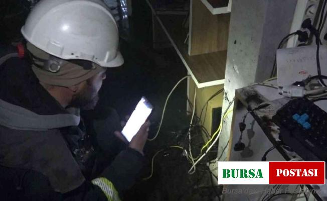 Aksaray’da iş yerinde yangın paniği