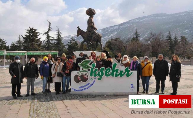 Akşehir Erasmus Projesi kapsamında Türkiye’ye gelen öğretmenleri ağırladı
