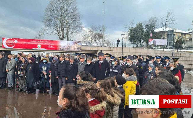 Alaplı’da 18 Mart Çanakkale Zaferi’nın 107. yıldönümü töreni