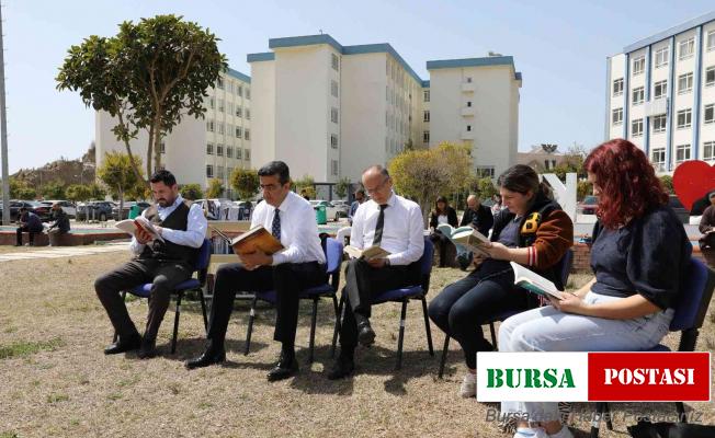 ALKÜ’de  kitap okuma etkinliği