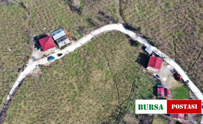 Altınordu’da beton yol çalışmaları sürüyor
