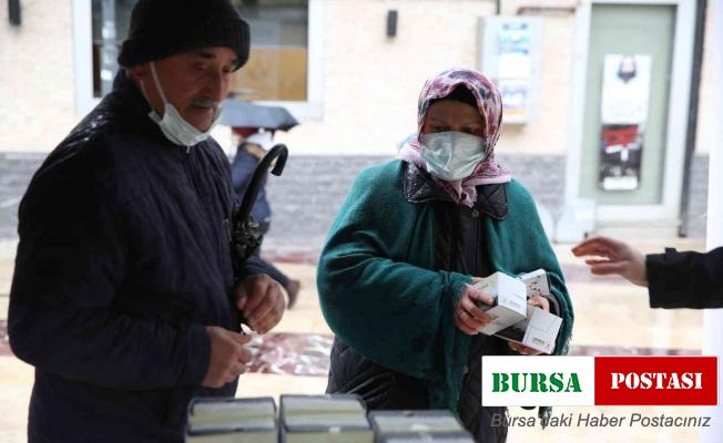 Altınordu’da kandil simidi ikramı