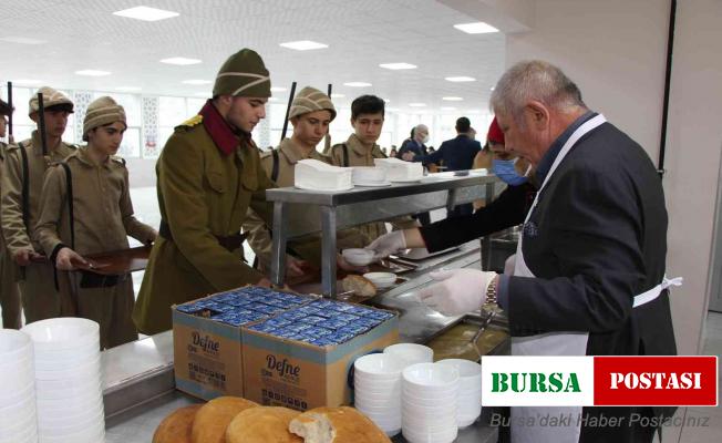 Amasya Belediyesi’nde günün yemeği: Çanakkale menüsü