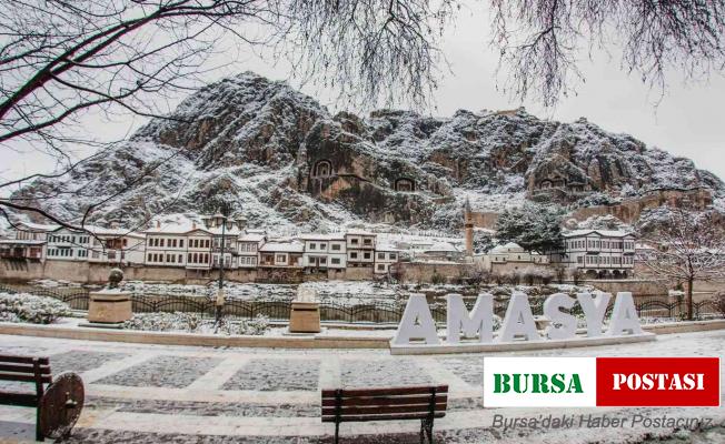 Amasya’da taşımalı eğitime 1 gün ara verildi