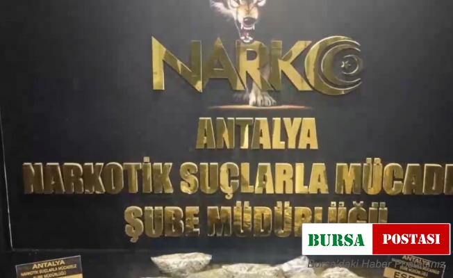 Antalya’da torbacı operasyonu