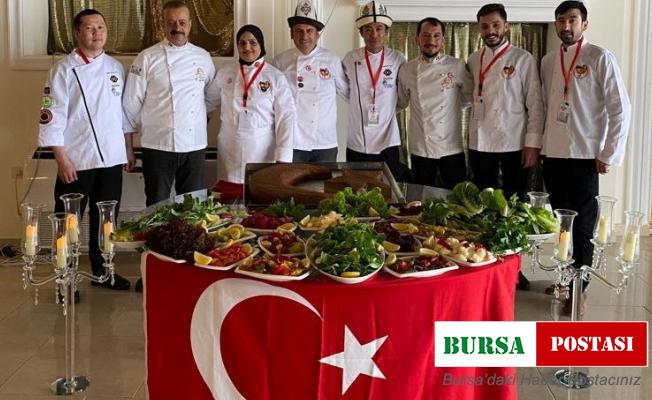 Aşçılar madalyalar ile döndü