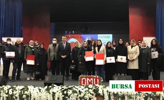 Atakum Anadolu İmam Hatip Lisesi’nin proje başarısı