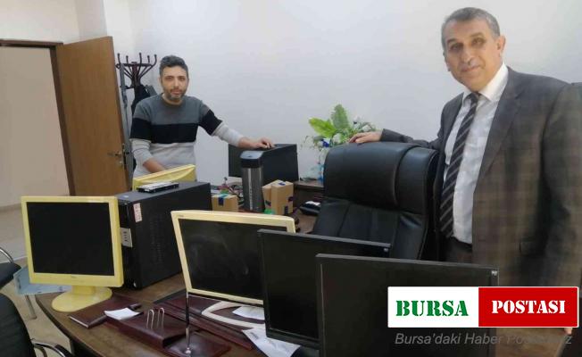 Atıl durumdaki bilgisayarlar tamir edilerek eğitime kazandırılıyor