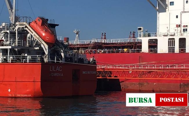 Ayçiçek yüklü ilk gemi Mersin’e ulaştı