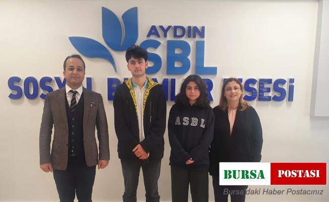 Aydın Sosyal Bilimler Lisesi öğrencilerinden çifte başarı