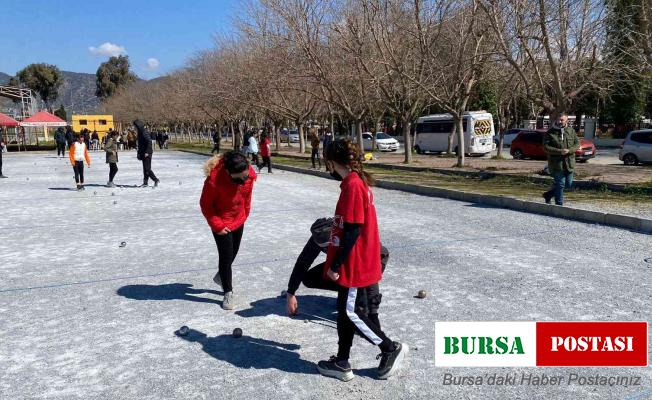 Aydın’da Bocce Turnuvası sona erdi