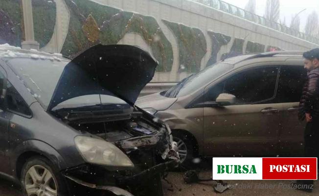 Aynı noktada iki ayrı kaza: 1 yaralı