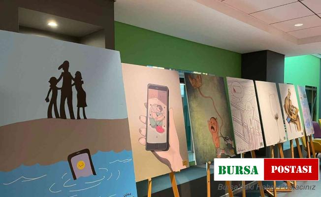 Bağımlılığa karşı farkındalık sergisi