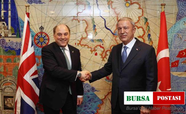 Bakan Akar, İngiltere Savunma Bakanı Wallace ile görüştü