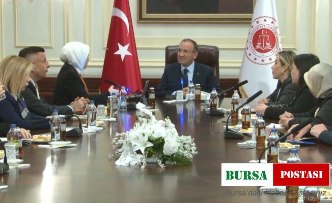 Bakan Bozdağ, TBMM Kadına Yönelik Şiddetin Araştırılması Komisyonu üyelerini kabul etti