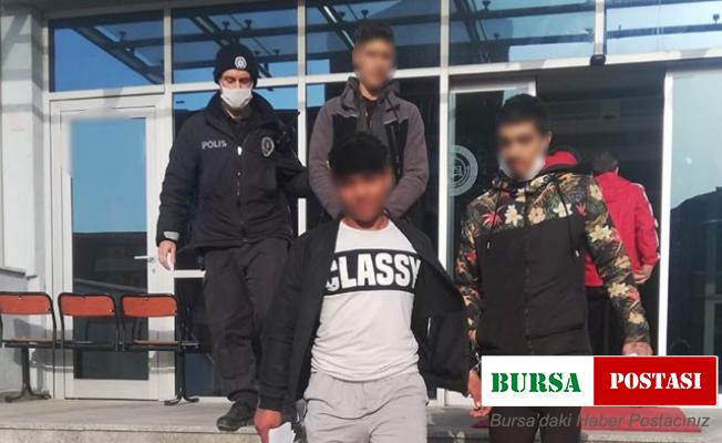 Bakkal hırsızları aynı gün yakalanarak tutuklandı