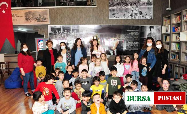 Balçovalı çocuklara Kütüphane Haftasında eğlenceli etkinlik