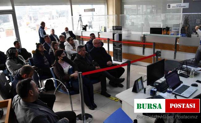 Balıkesir Büyükşehir, şoförlerin işlemlerini kolaylaştırıyor