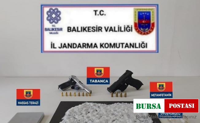 Balıkesir’de uyuşturucu operasyonu 5 gözaltı