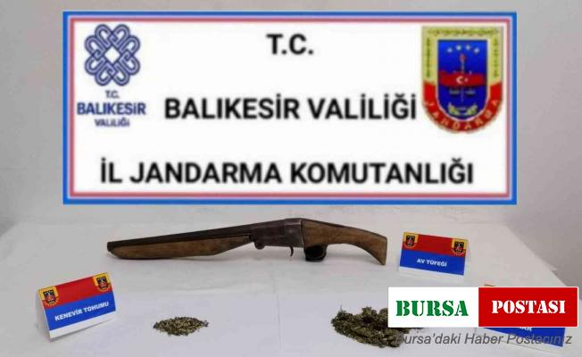 Balıkesir’de uyuşturucu operasyonu: 5 gözaltı