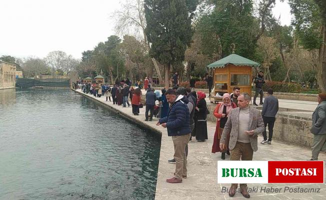 Balıklıgöl’de Berat Kandili yoğunluğu