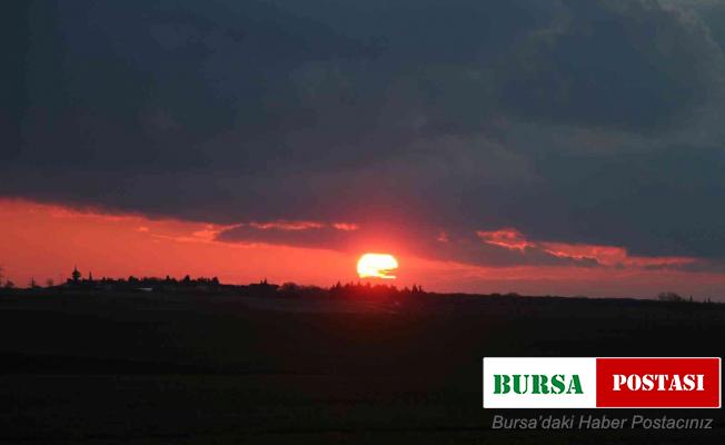 Bandırma’da gün batımı