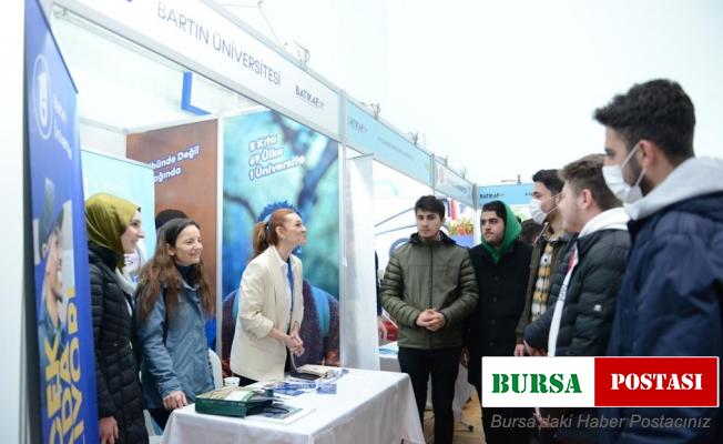 Bartın Üniversitesi Batı Karadeniz’in en büyük Kariyer Fuarına katıldı