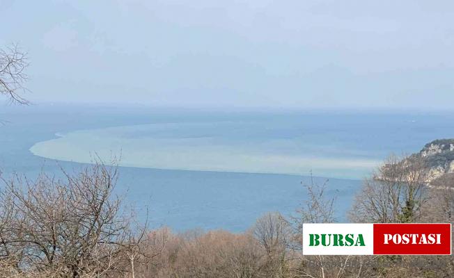 Bartın’da denizin rengi değişti