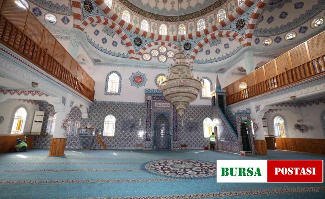 Başiskele’de camiler Ramazan’a hazırlanıyor