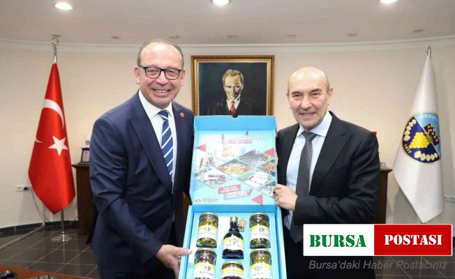 Başkan Akın, Tunç Soyer ile buluştu