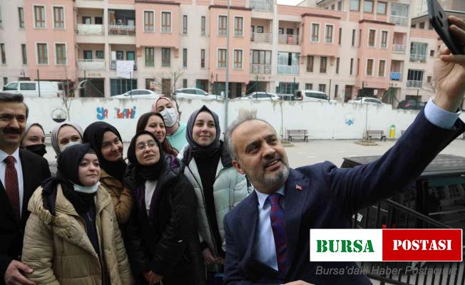 Başkan Aktaş, lise öğrencileriyle buluştu