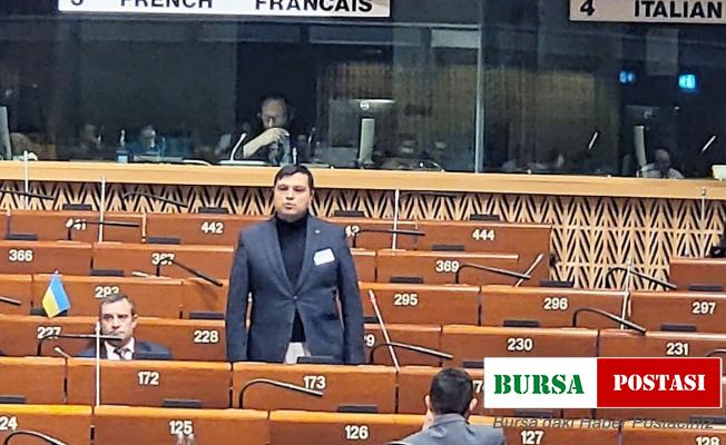 Başkan Çakın, Türk heyeti adına Avrupa Konseyinde Ukrayna savaşını anlattı