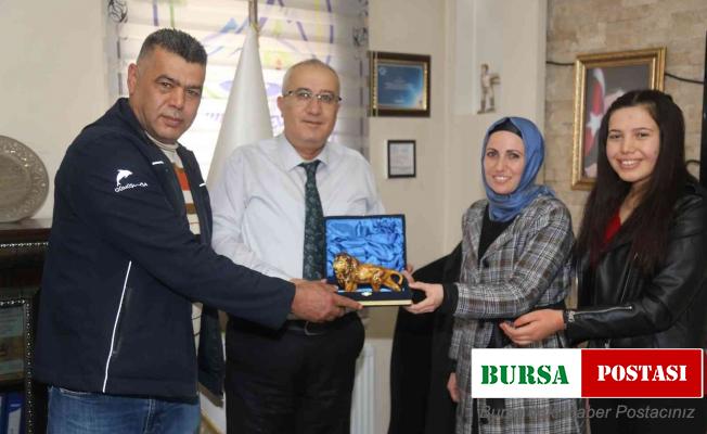 Başkan Cengiz Arslan’a soyadı gibi hediye