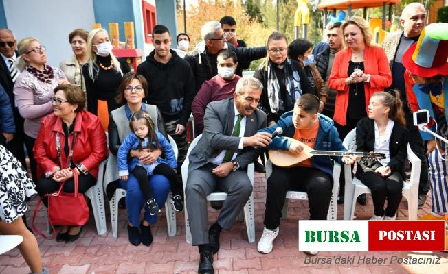 Başkan Çetin özel çocuklarla buluştu